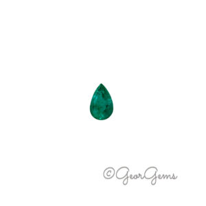 0.87ct Emerald - Pear Shape