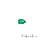 0.87ct Emerald - Pear Shape