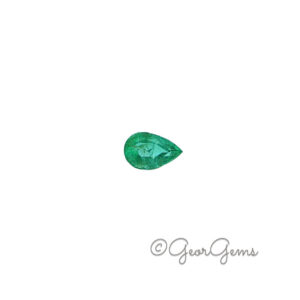 0.87ct Emerald - Pear Shape