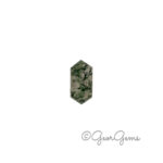 7.97ct Moss Agate - Hexagon