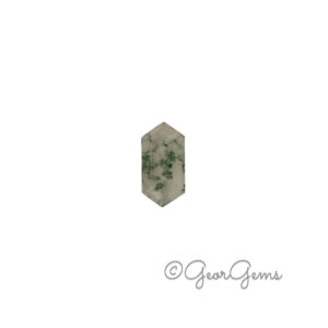 6.22ct Moss Agate - Hexagon