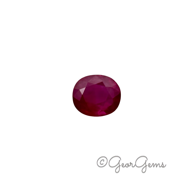 28456 1.58ct Ruby - Oval