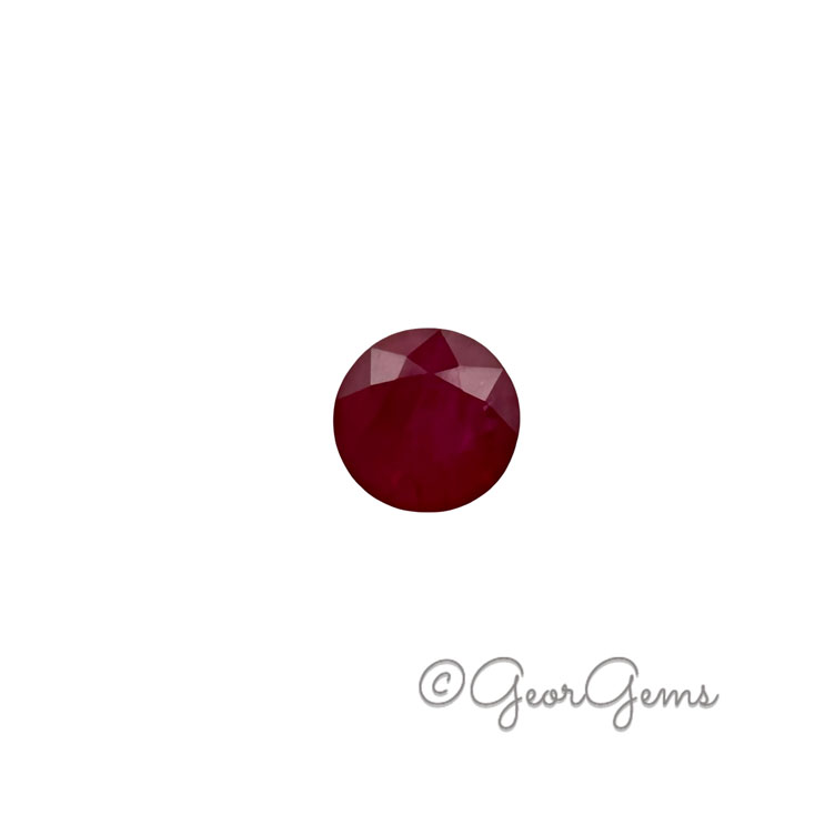28460 1.39ct Ruby - Round