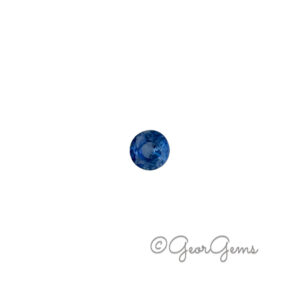 0.24ct Blue Sapphire - Round