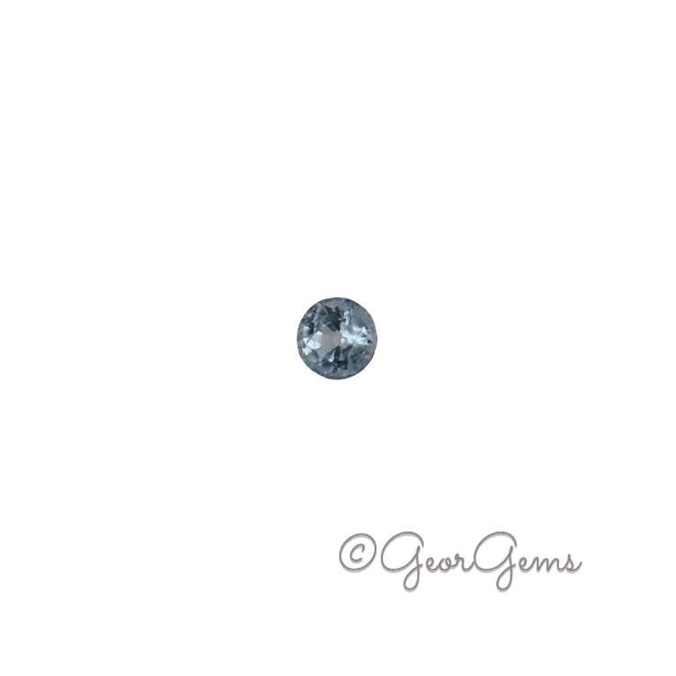 28470 0.23ct Blue Sapphire - Round