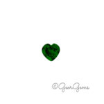 0.65ct Tsavorite Garnet - Heart Shape