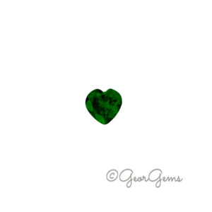 0.65ct Tsavorite Garnet - Heart Shape