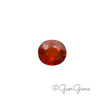 7.67ct natural Spessartine Garnet oval cut loose gemstone vivid mandarin orange