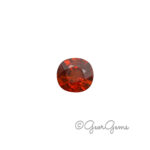 3.27ct natural Spessartine Garnet oval cut loose gemstone rich orange