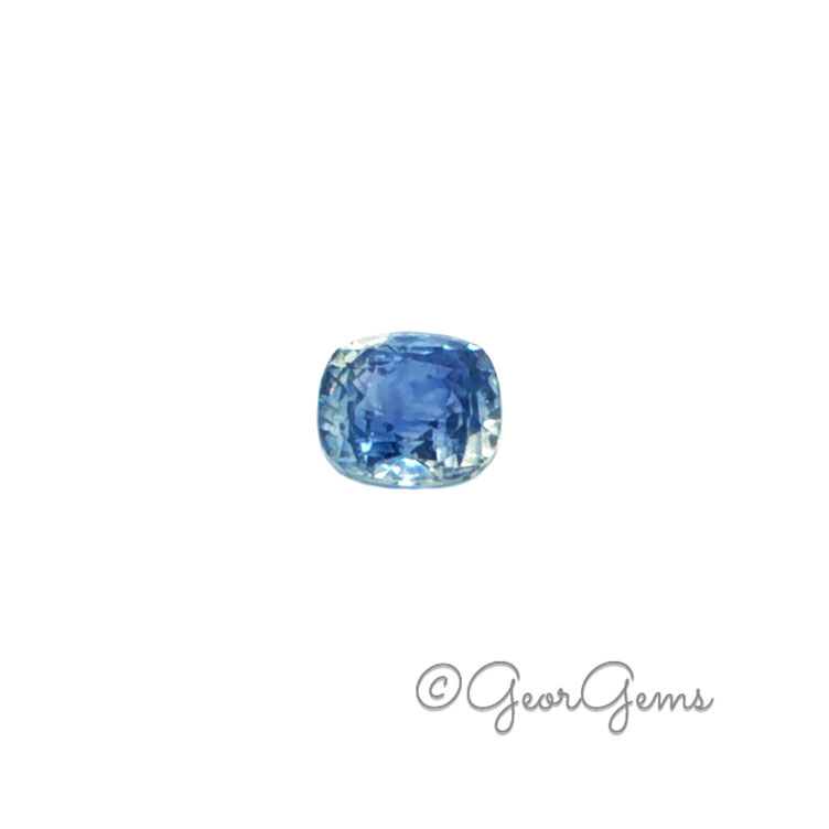 28558_1 1.48ct Blue Sapphire - Rectangular Cushion