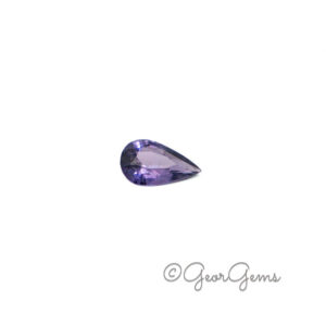 1.13ct Violet Sapphire - Pear Shape