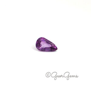 1.03ct Violet Sapphire - Pear Shape