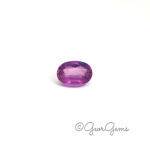 1.04ct Violet Sapphire - Oval