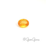 1.60ct Yellow Sapphire - Oval