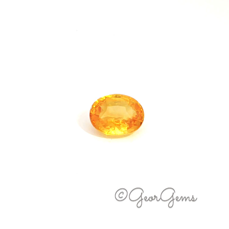 28572_1 1.60ct Yellow Sapphire - Oval