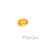 1.60ct Yellow Sapphire - Oval