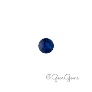 0.70ct Blue Sapphire - Round