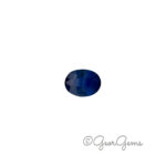 0.81ct Blue Sapphire - Oval