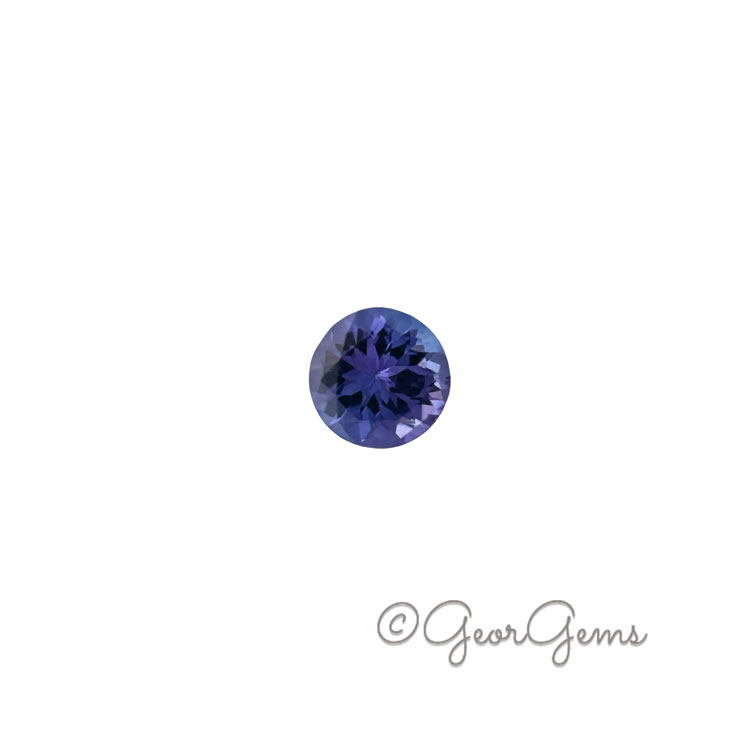 28584 0.74ct Tanzanite - Round